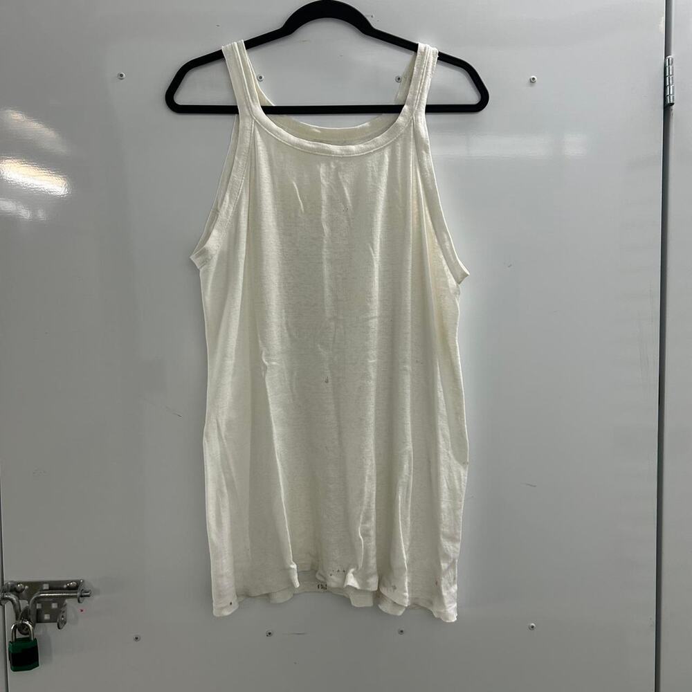 VTG 50s/60s wife beater White tank top